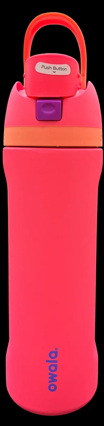 Owala 24oz FreeSip in Hyper Flamingo